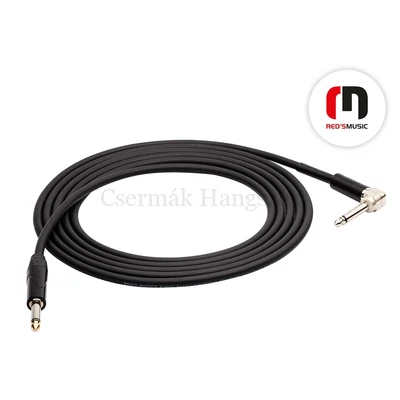Gitárkábel  Jack 5,3 mono - pipa Jack 5,3 mono, 3 m standard