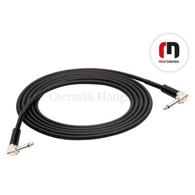Gitárkábel, Jack 6,3 mono - pipa Jack 6,3 mono, 3 m standard