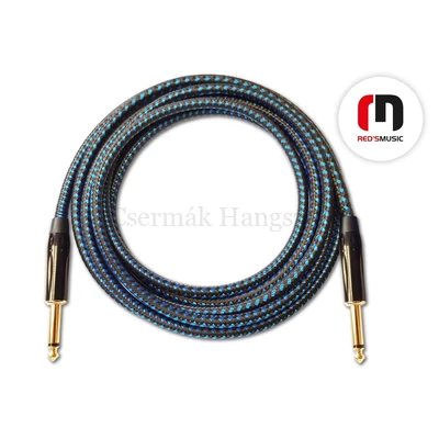 Gitárkábel, Jack 6,3 mono - Jack 6,3 mono, 3 m standard  