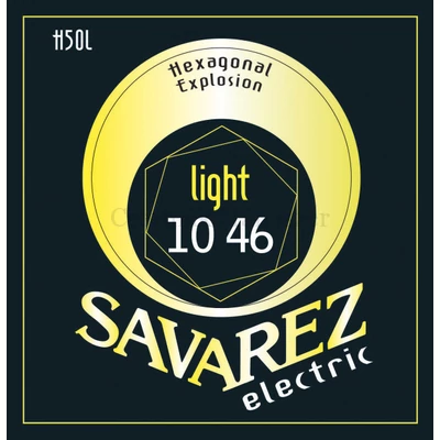 Elektromosgitár húrkészlet Savarez nikkel10-46