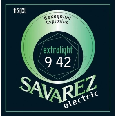 Elektromosgitár húrkészlet Savarez focus stainless steel 9-42