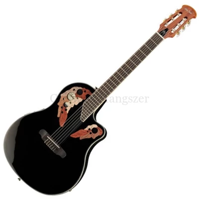 Elektro-klasszikus gitár HB O850BK fekete