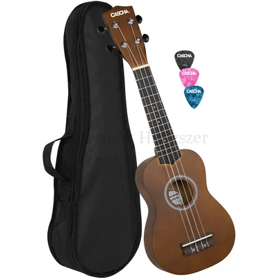 Ukulele készlet szoprán Cascha