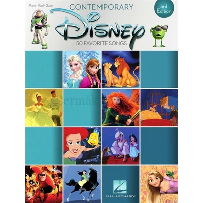 Contemporary Disney, filmzenék zongora-ének-gitár