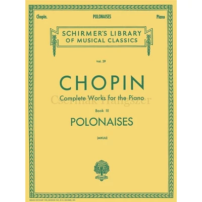 Chopin, Frédéric, Polonaises