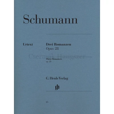 Schumann, Robert, 3 Romances op. 28