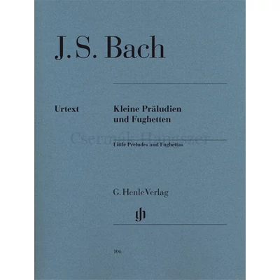 Bach, Johann Sebastian, Little Preludes and Fugues