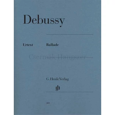Debussy, Claude, Ballad