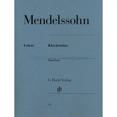 Mendelssohn-Bartholdy, Felix, Piano Trios