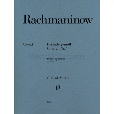 Rachmaninov, Sergey Vasilyevich, Prélude in g minor op. 23 no. 5