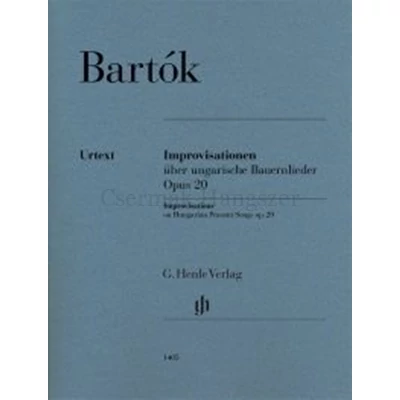 Bartók Béla, Improvizációk magyar parasztdalok fölött