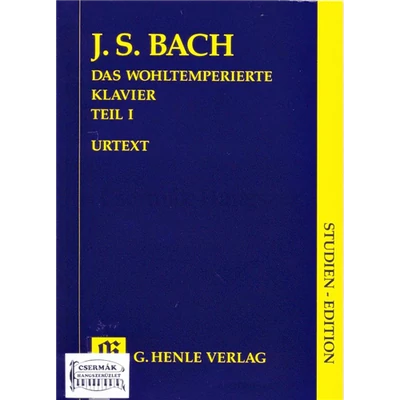 DAS WOHLTEMPERIERTE KLAVIER I.URTEXT