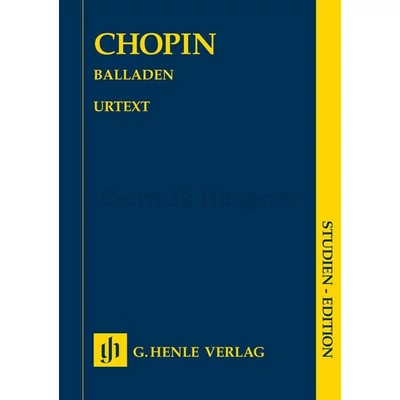 Chopin, Frédéric, Ballades