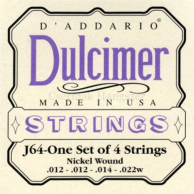 Dulcimer húrkészlet D'addario J64