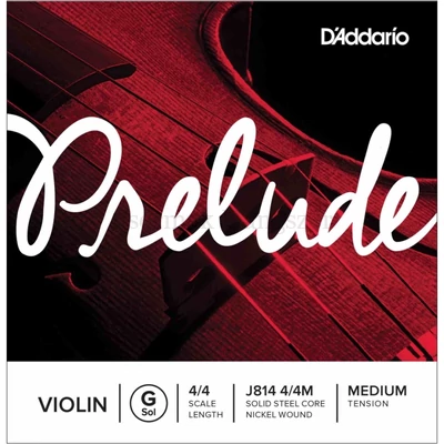 Hegedűhúr D'Addario Prelude G 4/4 J814   23458