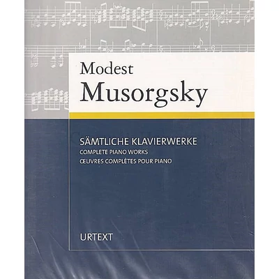 Musorgsky, Complete Piano Works