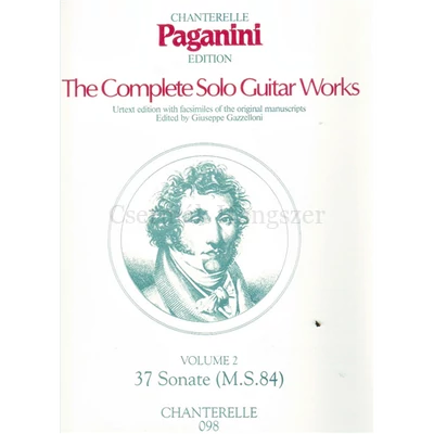 COMPLETE SOLO GUITAR WORKS 2.37 SONATE (M.S.84)