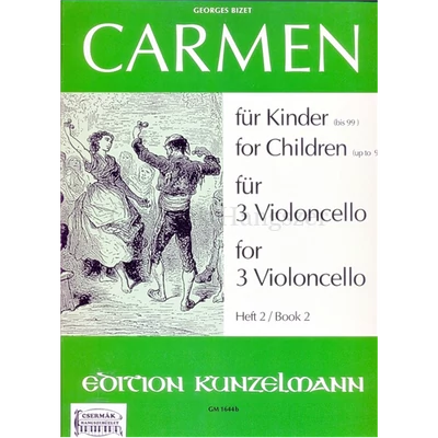 CARMEN FÜR KINDER FÜR 3 VIOLONCELLO