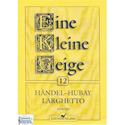 LARGHETTO HEGEDŰRE ÉS ZONGORÁRA