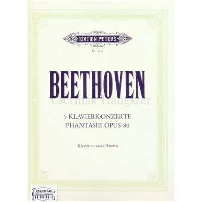 5 KLAVIERKONZERTE OP.80 PHANTASIE