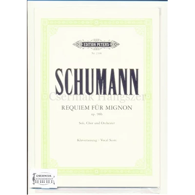 REQUIEM FÜR MIGNON OP.98B