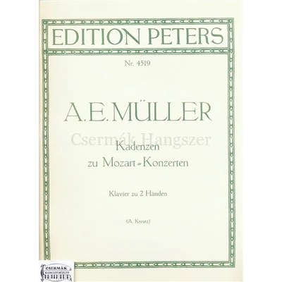 KADENZEN ZU MOZART KONZERTENFÜR KLAVIER