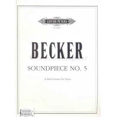 SOUNDPIECE NO.5. A SHORT SONATA FORPIANO