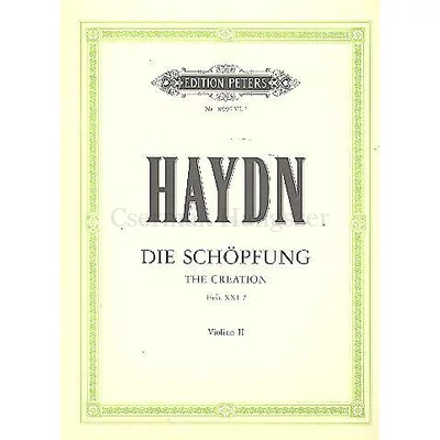DEI SCHÖPFUNG (THE CREATION) HOB.XXI:2. PARTITUR