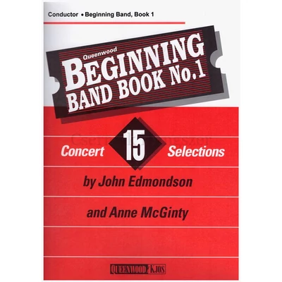 Edmondson, John – McGinty, Anne, Beginning Band Book No.1