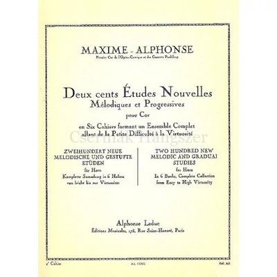 200 ETUDES NOUVELLES VOL.4:20 ETÜDES ETUDES DIFFICILES COR