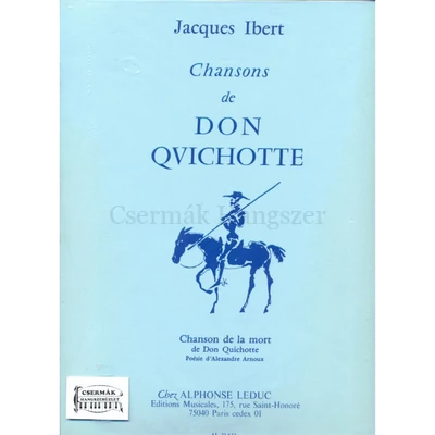 CHANSONS DE DON QUICHOTTE NO.4:CHANSON DE LA MORT CHANT ET PIANO