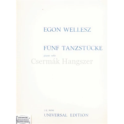 FÜNF TANZSTÜCKE   FÜR KLAVIER