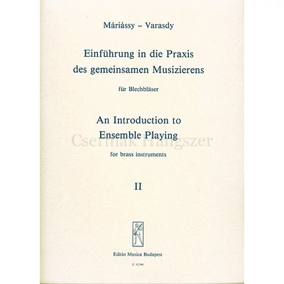 An Introduction to Ensemble Playing for brass instruments 2.
