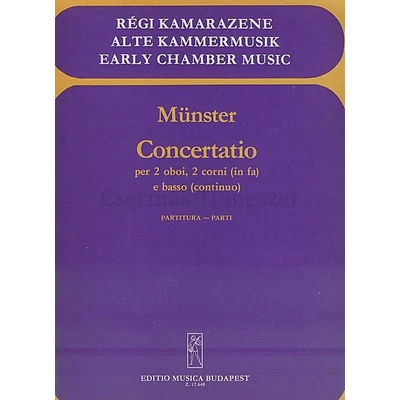 Münster, Joseph Joachim Benedict, Concertatio