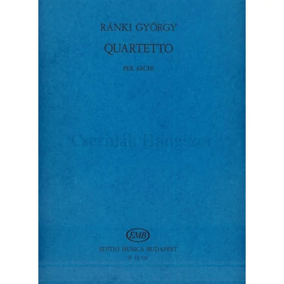 Ránki György, Quartetto per archi in memoriam Béla Bartók