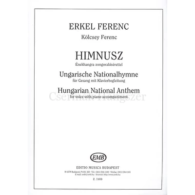 ERKEL, HIMNUSZ ÉNEKHANGRA ZONGORAKÍSÉRETTEL