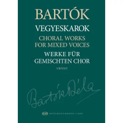 Bartók Béla, Vegyeskarok