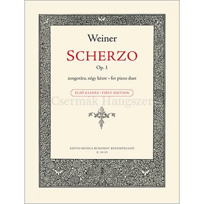 Weiner Leó, Scherzo Op. 1
