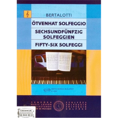 Bertalotti, Angelo Michele, Ötvenhat solfeggio