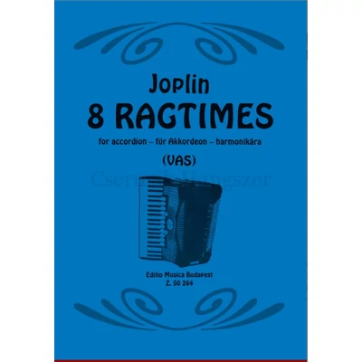 8 RAGTIMES  HARMONIKÁRA
