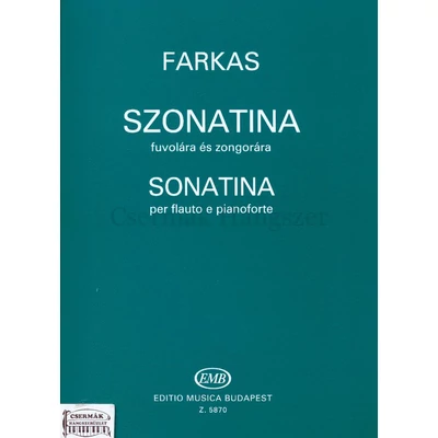 SZONATINA FUVOLÁRA ÉS ZONGORÁRA