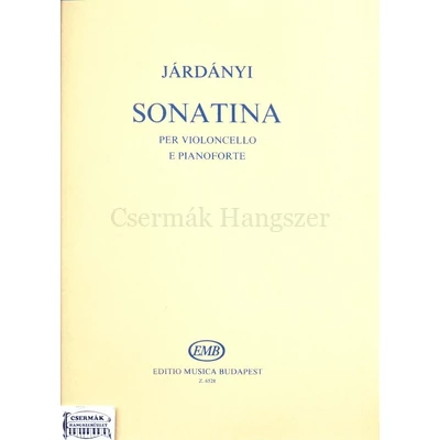 SZONATINA GORDONKÁRA ÉS ZONGORÁRA