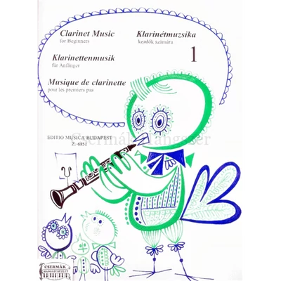 KLARINÉTMUZSIKA 1.  KEZDŐK SZÁMÁRA
