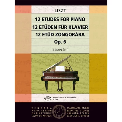 Liszt Ferenc, 12 etűd