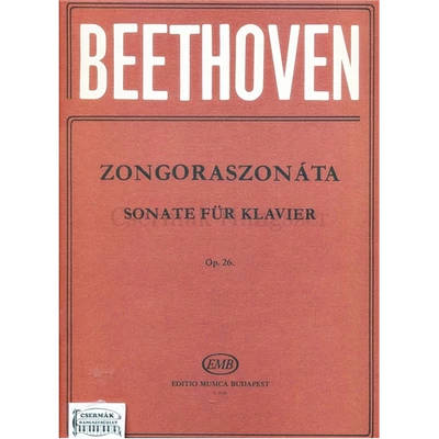SZONÁTA ÁSZ-DÚR OP.26. ZONGORÁRA