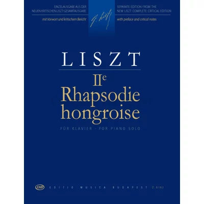 Liszt, II. Magyar Rapszódia zongorára