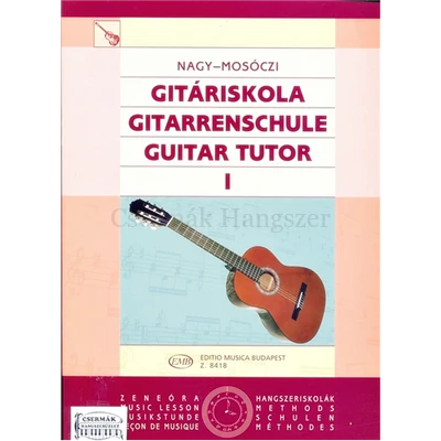 Nagy Erzsébet, Mosóczi Miklós, Gitáriskola 1