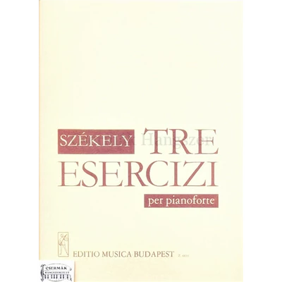 TRE ESERCIZI   PER PIANOFORTE