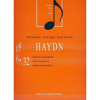 Haydn,32 könnyű zongoradarab