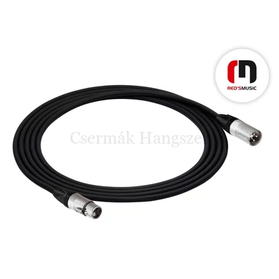 Mikrofonkábel XLRM - XLRF Standard Mic Neutrik 3 m
